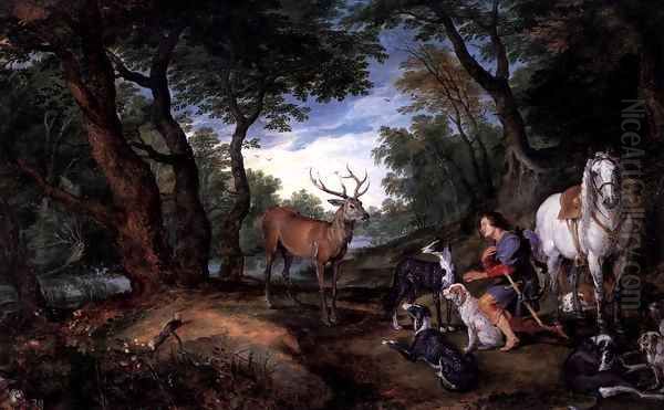 The Vision of St Hubert - view 1