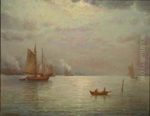 Early Morning On The Chesapeake Bay by Charles A. Watson