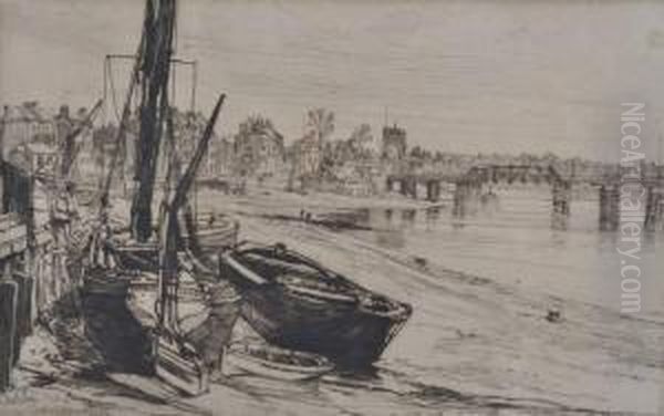 Thames At Chelsea - view 1