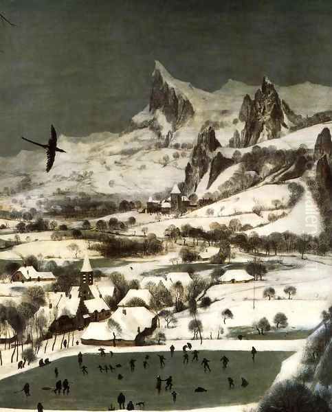 The Hunters in the Snow (detail) 1565 - view 1