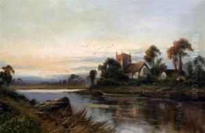 Evening, Warbleton, Sussex by George C. Watson