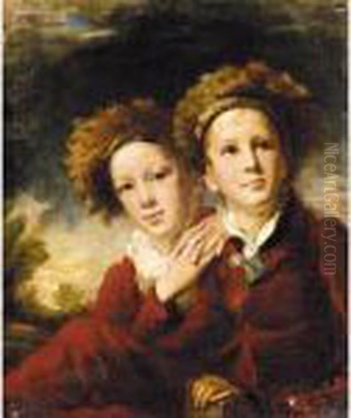 Portrait Of Two Boys - view 1
