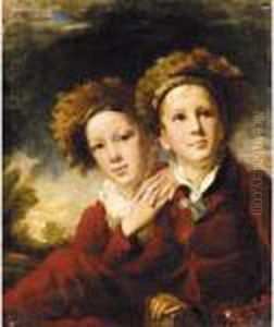 Portrait Of Two Boys Portrait Of Two Boys
