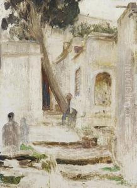 Middle Eastern Street Scene - view 1