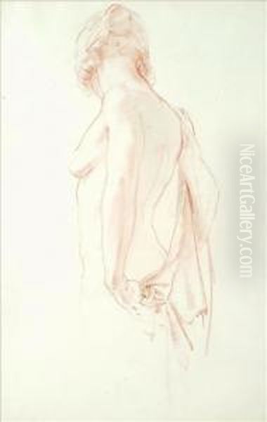 Study Of A Female Nude - view 1