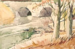 Trees By Shaw's Bridge by James Watson