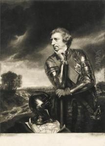 Portrait Of Sir Jeffery Amherst by James Watson