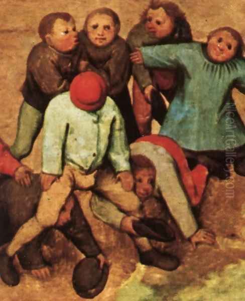 Children's Games (detail) 1559-60 7 - view 1