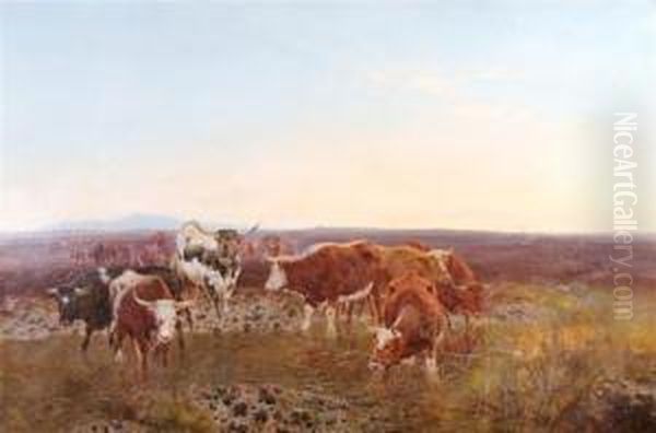 Cows Grazing - view 1