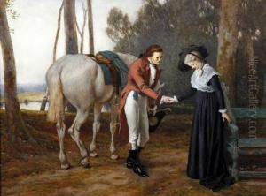 A Chance Meeting In The Park by John Dawson Watson