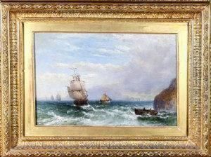 Shipping Off A Coast