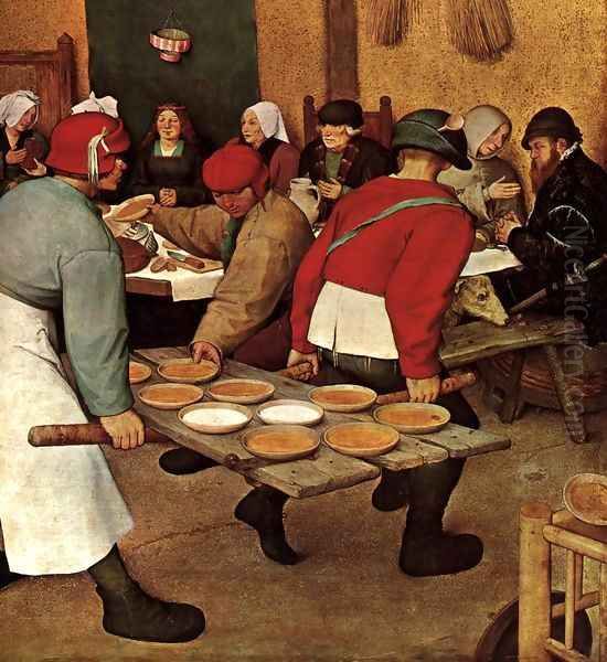 Peasant Wedding (detail) 1567 4 - view 1