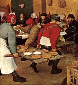 Peasant Wedding (detail) 1567 4