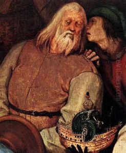 The Adoration of the Kings (detail) 1564 2 by Jan The Elder Brueghel