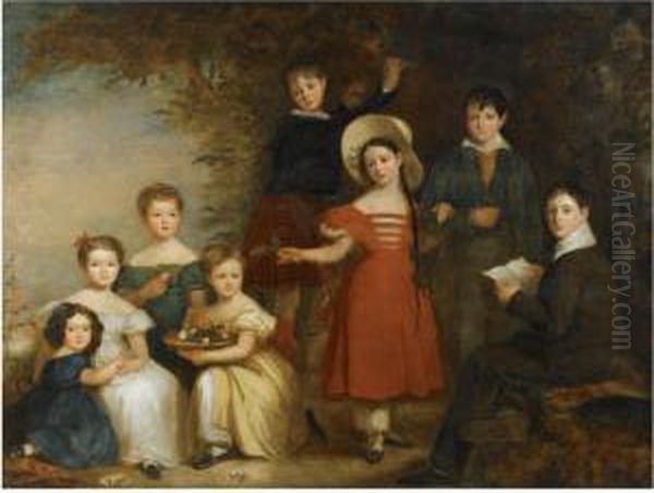 Portrait Of The Burn-murdoch Family Of Gartincaber - view 1