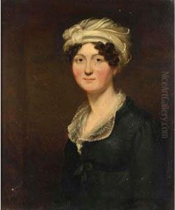 Portrait Of Catherine Erskine Vertue-booker by William Smellie Watson