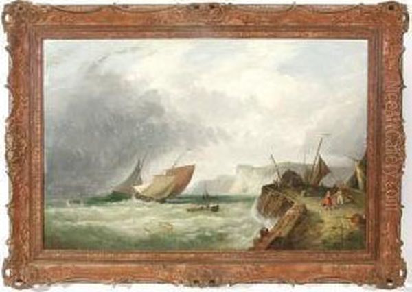 Shipping Off The Coastof Scotland - view 1