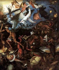 The Fall of the Rebel Angels (detail) 1562