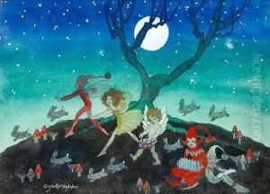 Fairies By Moonlight by Elizabeth Mary Watt