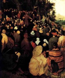 The Sermon of St John the Baptist (detail) 1566 2 by Jan The Elder Brueghel