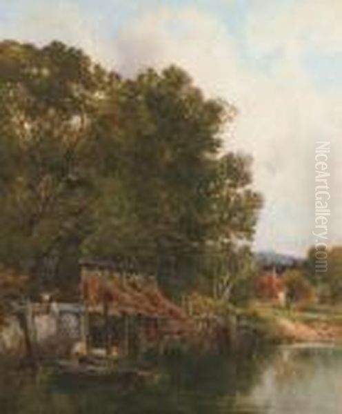 Eel Traps On The Stour - view 1