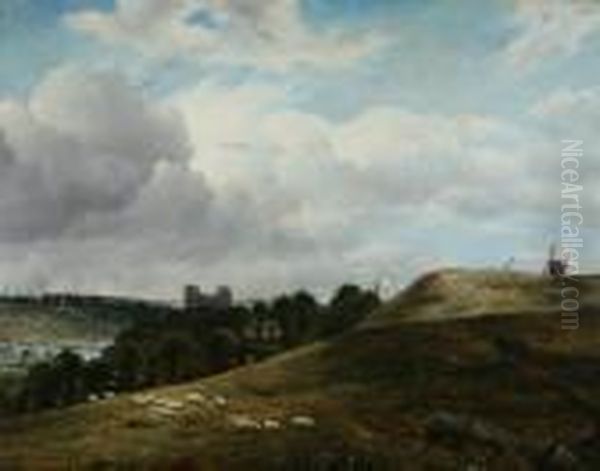 River Valley And Sheep Fold - view 1