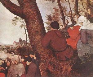 The Sermon of St John the Baptist (detail) 1566 5