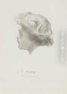 Study For A Head Of Sir Galahad