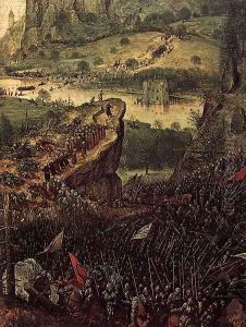 The Suicide of Saul (detail) 1562 2