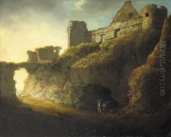 Dunluce Castle, County Antrim - view 1