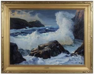 Monhegan Surf by Frederick Judd Waugh