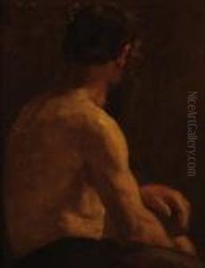 Studio Di Figura Maschile by Emile Charles Wauters