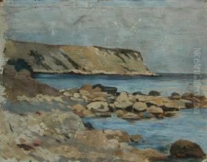 Skaliste Wybrzeze Morskie W Okolicach Warny by Marian, Michal Wawrzeniecki