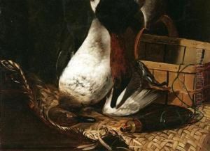 Still Life With Hunting Trophy by Andrew John Henry Way