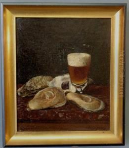 Beer And Oysters by Andrew John Henry Way