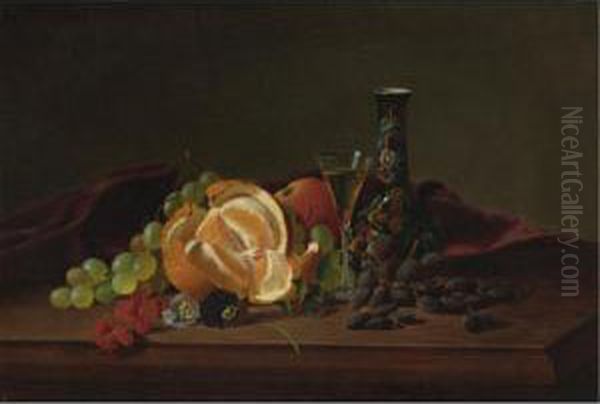 Still Life With Fruit And Vase - view 1