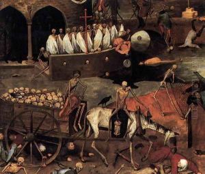 The Triumph of Death (detail) 1562 7 by Jan The Elder Brueghel