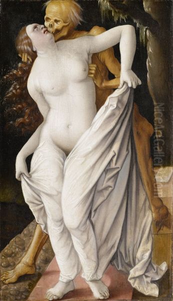 Death and the Maiden 1518-20 by Hans Baldung Grien