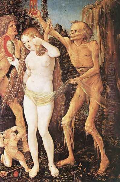 Three Ages Of The Woman And The Death 1510 by Hans Baldung Grien