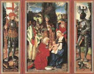 Adoration Of The Magi 1507 by Hans Baldung Grien