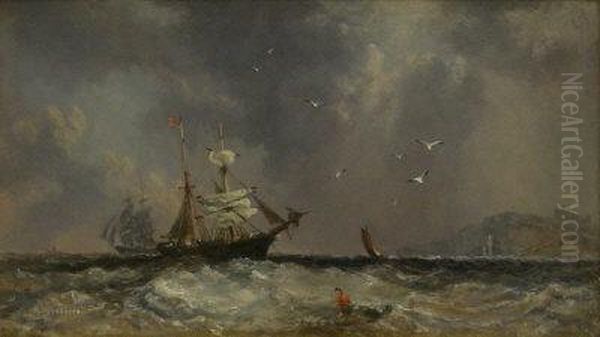 Shipping Off Whitby - view 1