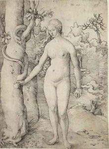 Eve 1510 by Hans Baldung Grien