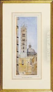 Campanille Cathedral Of Sienna by Aston Webb