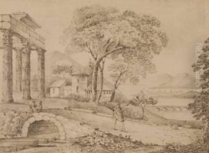 Roman Landscape by Aston Webb