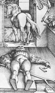 The Bewitched Groom by Hans Baldung Grien