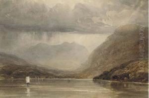 A Passing Shower by Edward Webb