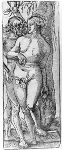 Adam and Eve 1519 by Hans Baldung Grien