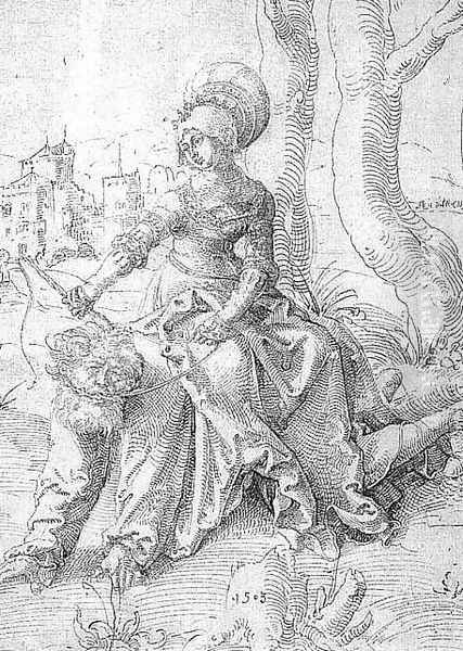 Phyllis and Aristotle - view 1