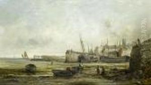 Low Tide At Penzance Harbour