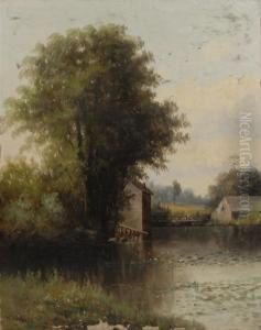 Landscape With Figures On A Bridge
